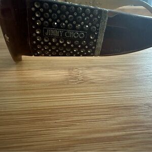 Oversized brown Jimmy Choo Sunglasses (2012)